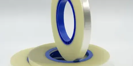 5.4-81.5mm Wide Cover Tape, Heat-Seal/Self-Adhesive Optional, PET/PS, Anti-Static Treated