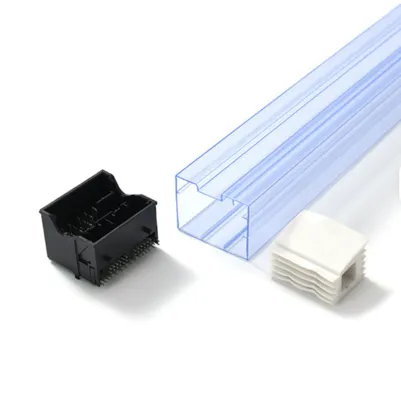 Cost-Effective Rigid Transparent ESD Tubes | Custom Thickness & Size for Chips & Modules Packaging product view 2