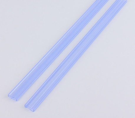 ESD PVC IC Plastic Packaging Tube For Automotive Industry Electronic Component