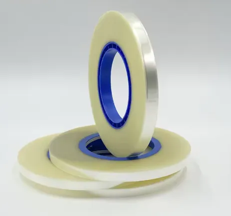 5.4-81.5mm Wide Cover Tape, Heat-Seal/Self-Adhesive Optional, PET/PS, Anti-Static Treated