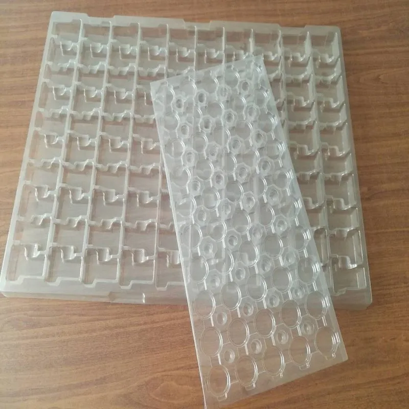 Non Toxic Blister Packaging Box  , PET / PVC Esd Pcb Tray odourless product view 1
