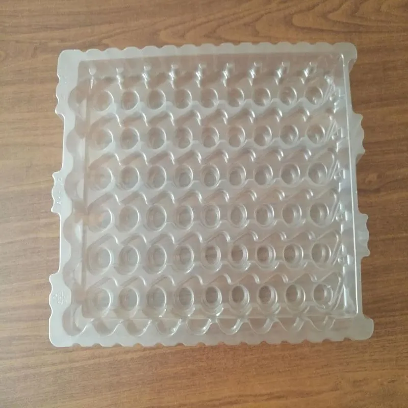 Non Toxic Blister Packaging Box  , PET / PVC Esd Pcb Tray odourless product view 2