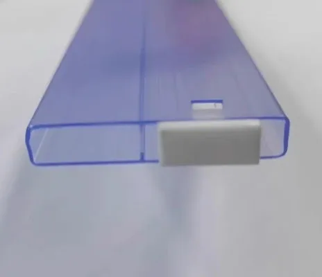 Transparent PVC Anti-Static Tubes for Capacitor Packaging