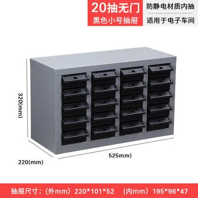 Anti-Static Drawer Cabinet with ESD Storage Bins product view 2